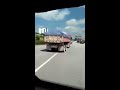 ◣VIRAL◥ Kejadian tembak menembak tayar lori di Highway Grand Saga Batu 9,Cheras.