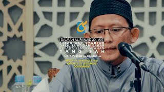 Dalil Taat Dan Sabar Kepada Pemerintahan Yang Sah - Ust Badru Salam, Lc