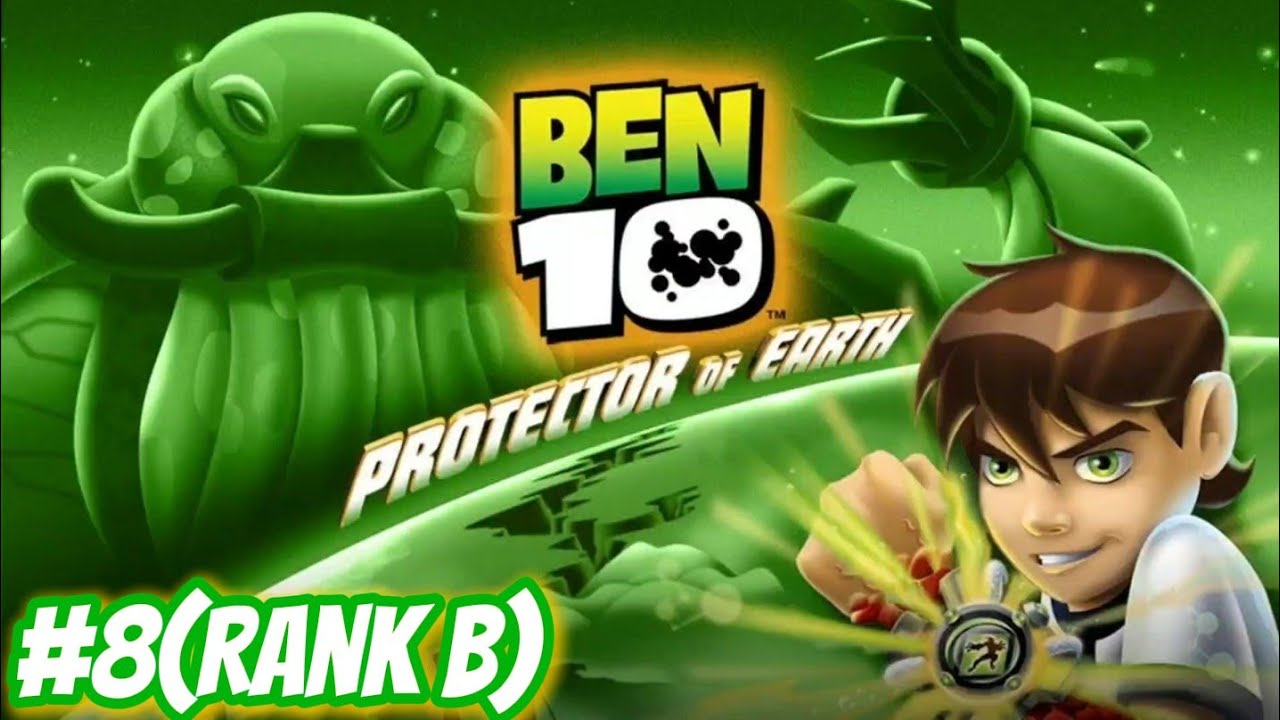 Ben 10: Protector of earth(PPSSPP) - Walkthrough #8(Rank B)[Level 8]