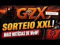 Tenho novidades incríveis pra vocês! Atualização do super sorteio + novo projeto de WoW!