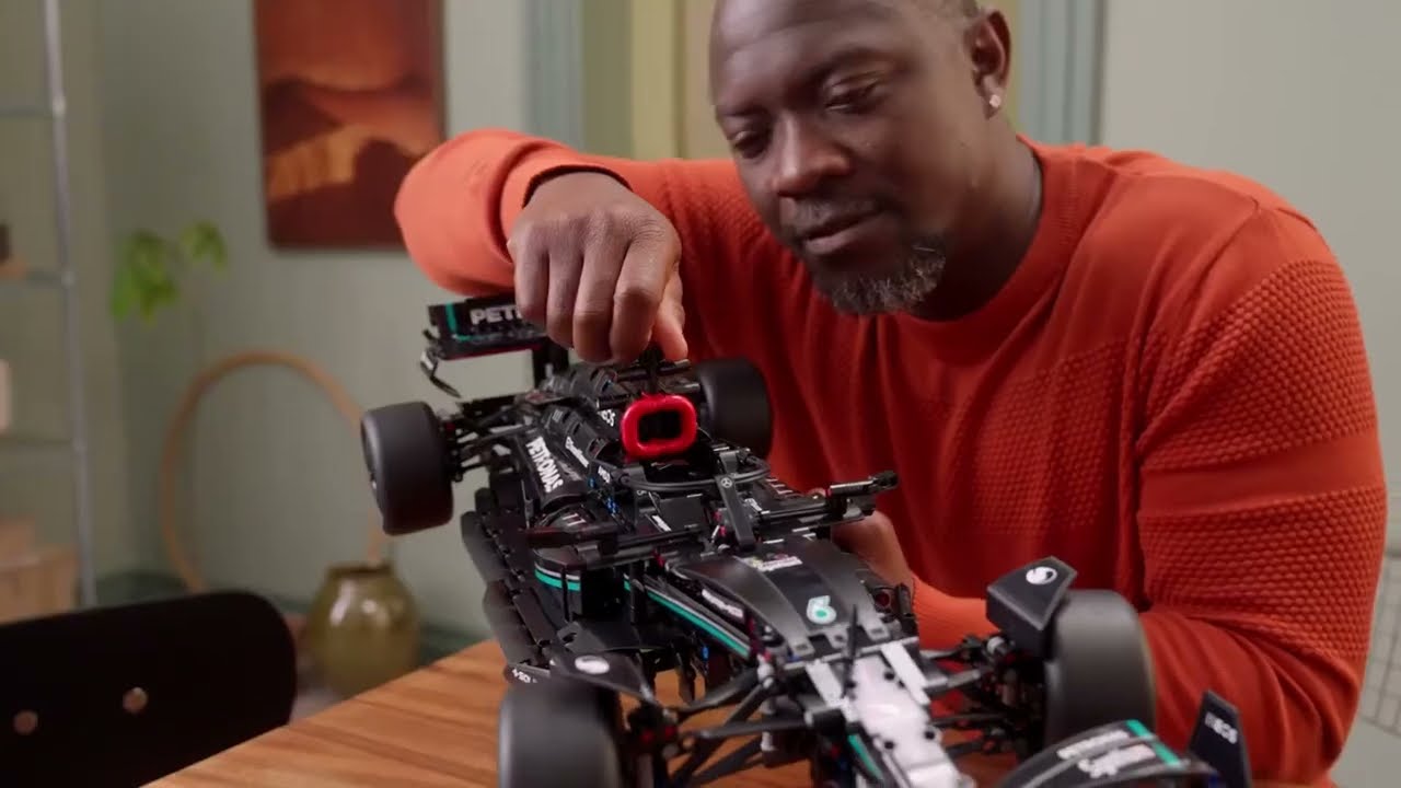 Technical F1 Merchandise Building Blocks Super Race Car Assembly Model Vehicle Toys Bricks