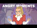 Adora's "I'm completely calm!!" moments (She-Ra s1-s5)