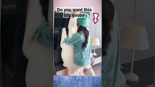 The big goose pillow #pillow #coolthings #plushtoys #goose