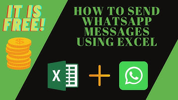 How To Send Bulk WhatsApp Messages From Excel Using VBA (Free & Easy) 📲