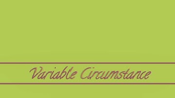 Variable Circumstance Music