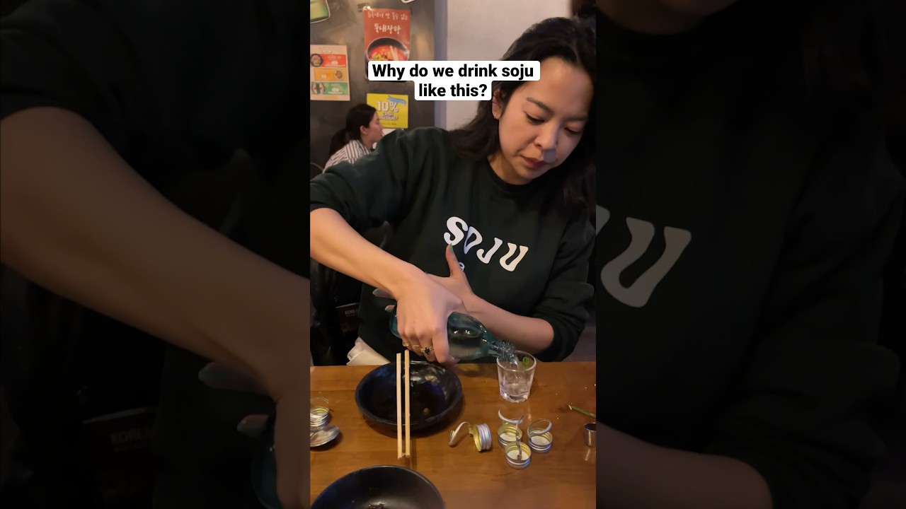 Je vous apprends comment boit l'alcool en Corée! [ Corée du Sud / Voyage /  vlog / Mukbang / Soju] 
