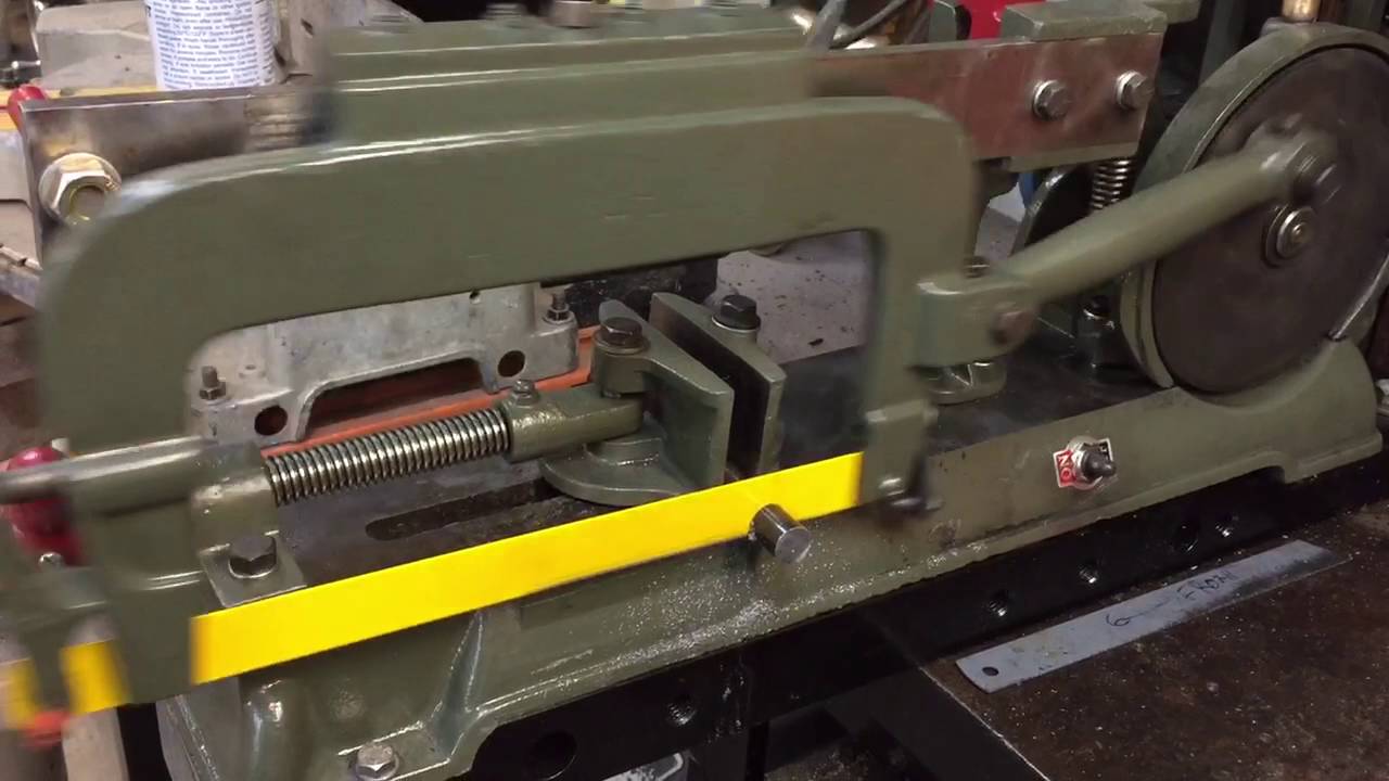 Miller Knuthe Montgomery Wards Power Hacksaw restored