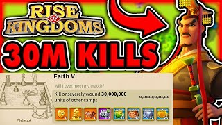 How to Get 30M KILL ACHIEVEMENT in KvK! Rise of Kingdoms screenshot 4