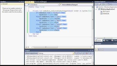 Vb Net Arka Plan Rengi Değiştirmek