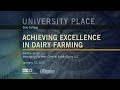 WPT University Place: Achieving Excellence in Dairy Farming
