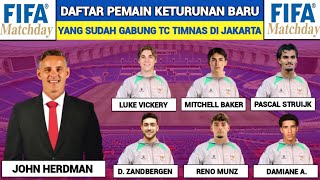 🔴 RESMI DITUNJUK JOHN HERDMAN - Inilah Daftar Pemain Keturunan Yang Bakal Proses WNI -FIFA Matchday