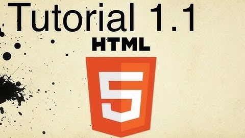HTML5 Tutorial 1.1 | Adding Headings to Web Pages