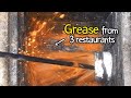 *New* How much grease comes out of a restaurant drain pipe?