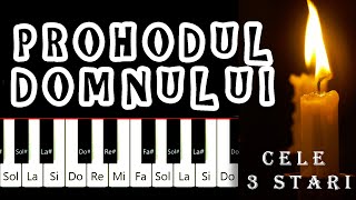 Prohodul Domnului Iisus Hristos STAREA 1, 2 si 3 | Tutorial PIAN