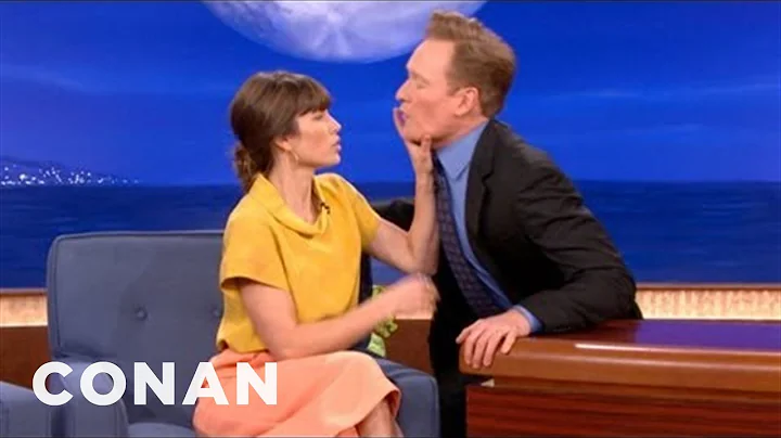 Flirt Fight: Jessica Biel vs. Conan O'Brien | CONA...