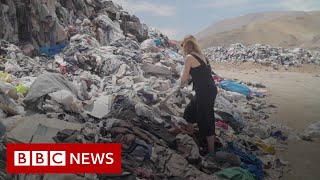The fast fashion graveyard in Chile's Atacama Desert  BBC News