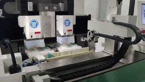 Automatic loading and unloading system for glass process