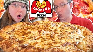 TRYING MARCO'S PIZZA FOR THE FIRST TIME (Mukbang)!