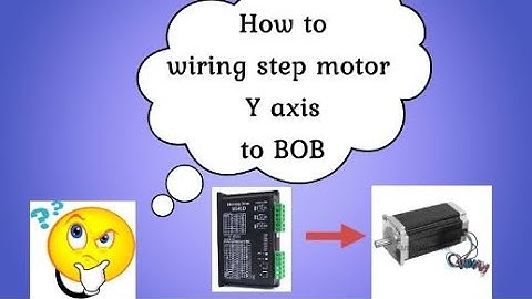 How to wiring step motor Y Axis to the 5 Axis breakout board. # part 02
