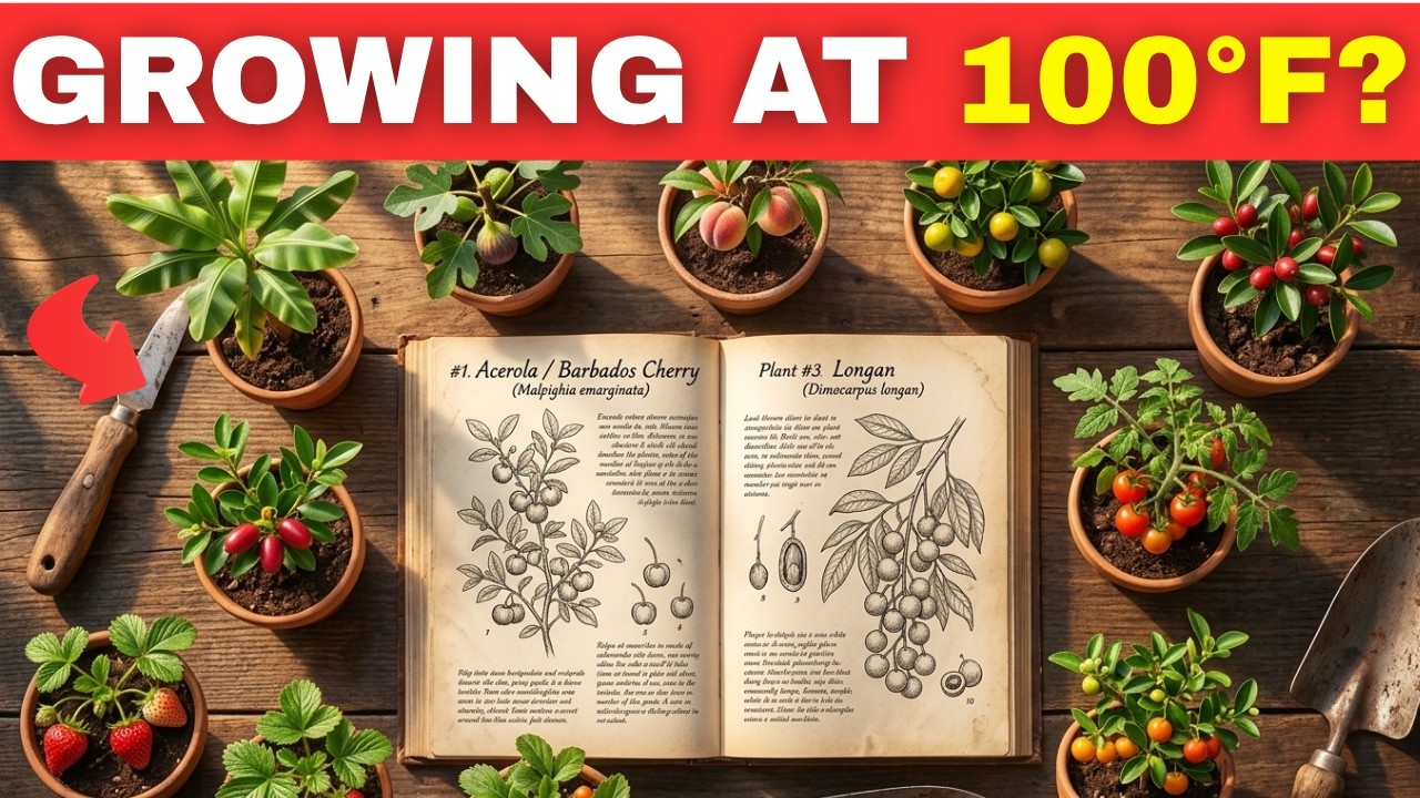 10 Fruit Plants That Thrive in Small Pots & Brutal 100° Heat — Gallons of Harvest.