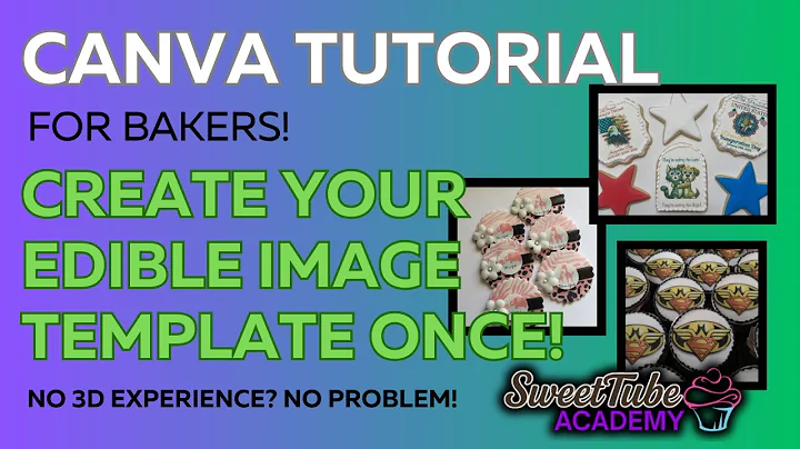 How to Make Edible Image Templates in Canva
