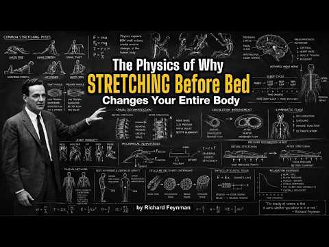 The Physics of Why STRETCHING Before Bed Changes Your Entire Body