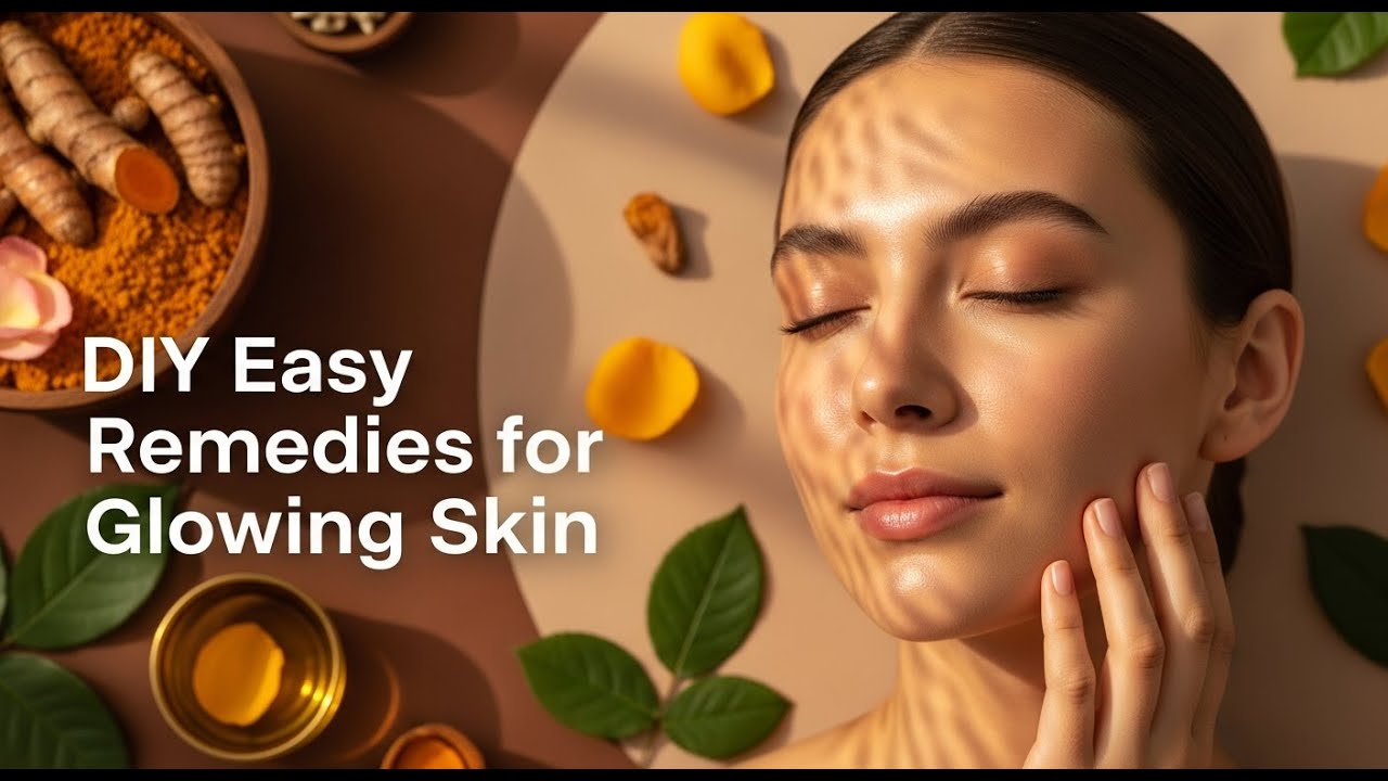 DIY Easy Remedies for Glowing Skin | Natural Face Glow at Home | Wellness by Nature