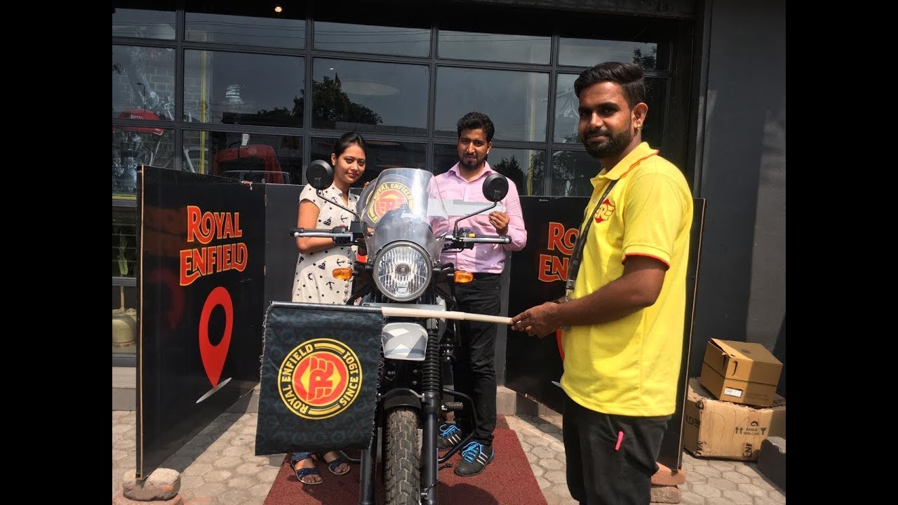 ROYAL ENFIELD HIMALAYAN SLEET ABS 2019 MODEL DELIVERY