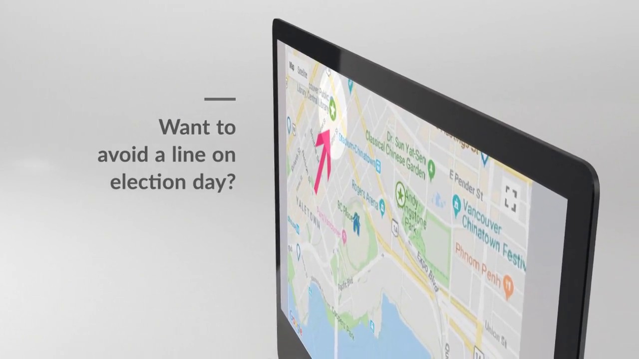 Find your best location to vote on election day