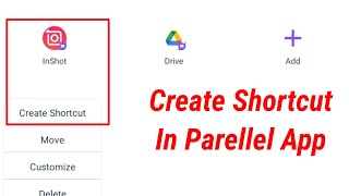 Parallel App | How To Create Shortcut Home Screen Clone App screenshot 5