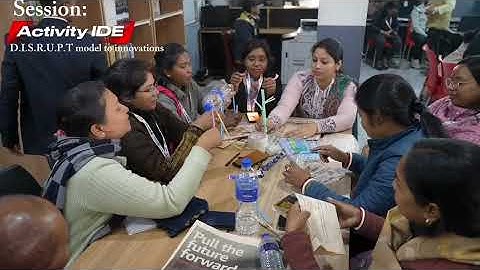 Activity IDE Day 1 DISRUPT @Eduminofindia @MoEInnovationCell@MediaAICTE@wadhwani-foundation