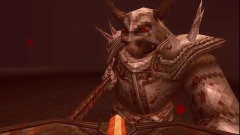 Quake Mod - In The Shadows | Items template map for mappers