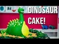 How To Make A DINOSAUR CAKE! A Chocolate CAKEASAURUS REX For My Sonís 3rd BIRTHDAY!