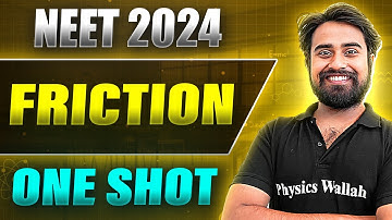 FRICTION in 1 Shot: FULL CHAPTER COVERAGE (Concepts+PYQs) ||  Prachand NEET 2024