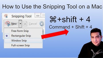 How to Use The Snipping Tool on a Mac