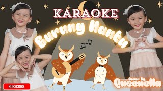 Burung Hantu || Karaoke Tanpa Vokal || Lirik Lagu || Queenella || Lagu Anak TK || PresidenMusikIndo 