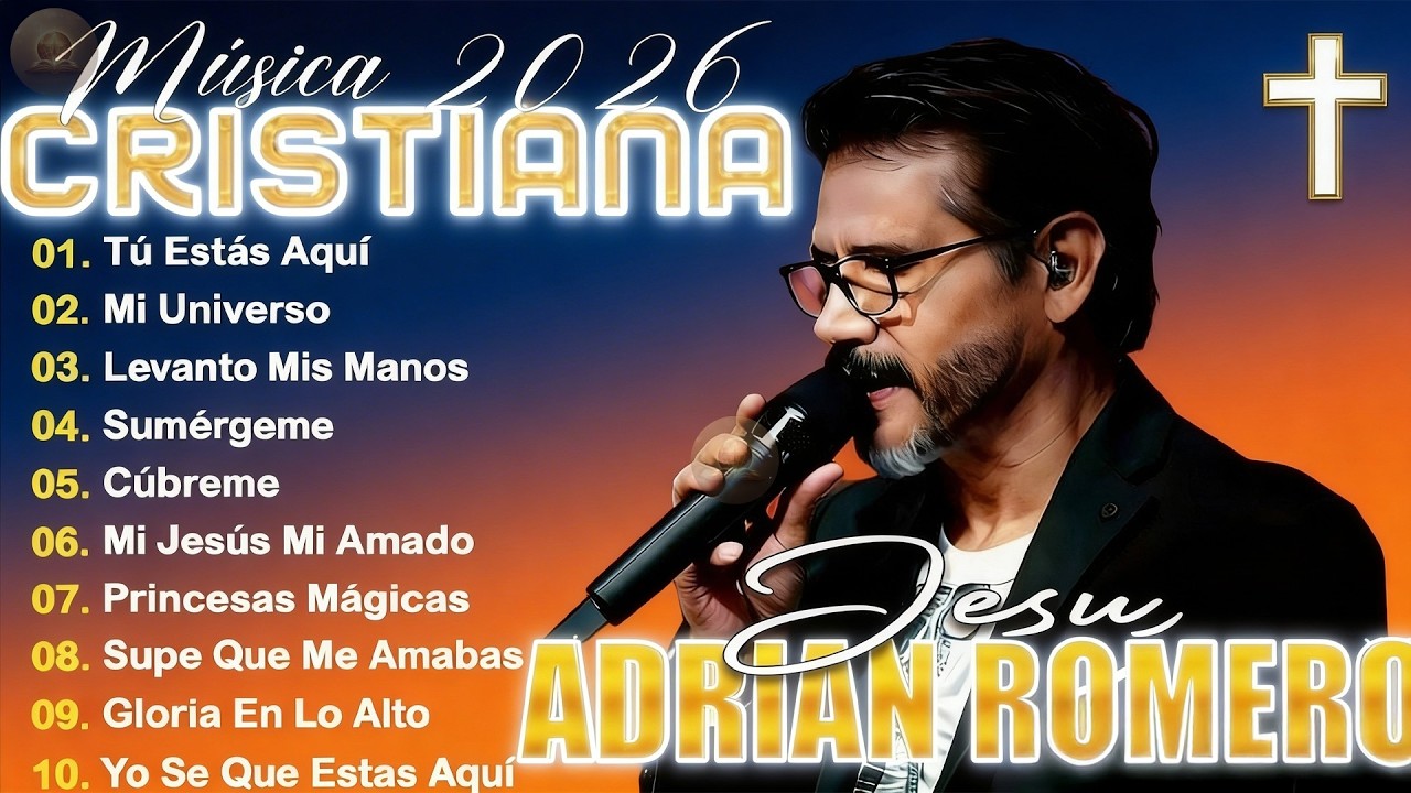 Jesús Adrián Romero - 20 Grandes Éxitos de la Música Cristiana 2026 - Lo Mejor Grandes Éxitos#95