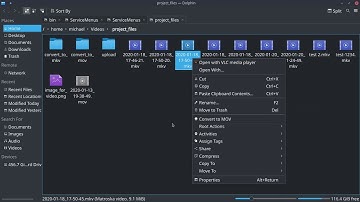 Adding Bash scripts to Plasma (Dolphin