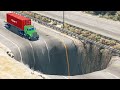 Camión vs Fosa Gigante - Fatal Accidente [Juegos de Carros] BeamNG.Drive