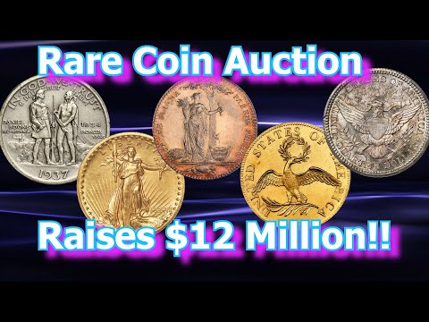 $12 Million Rare Coin Auction Features Spectacular Coins Worth Big Money
