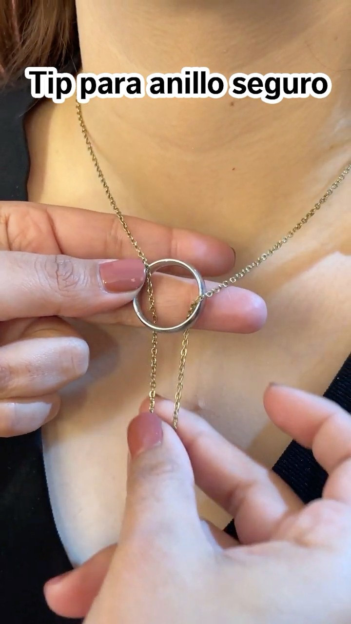 Truco para mantener tu anillo seguro