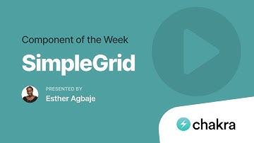 SimpleGrid (Component of the Week)