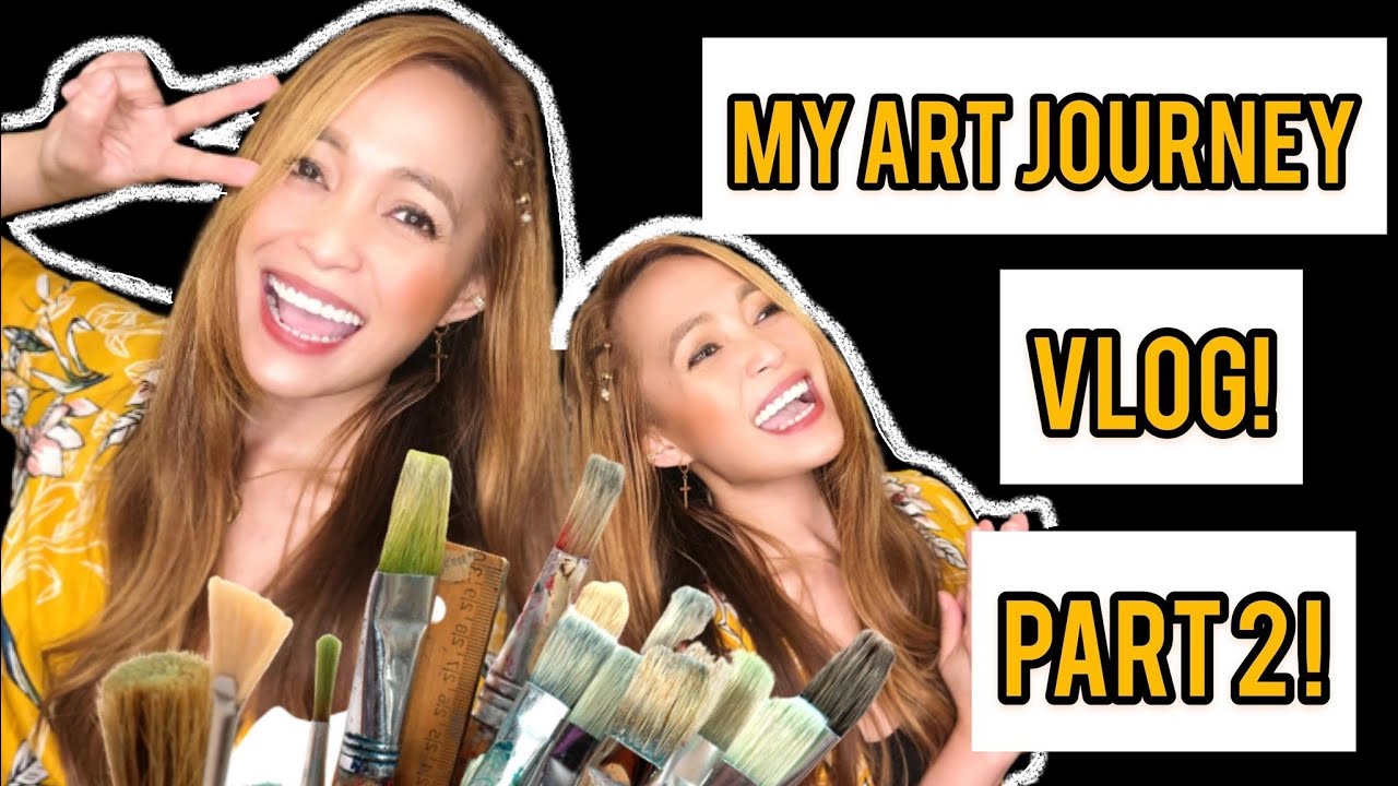 My ART JOURNEY VLOG! PART 2!😁😍 - YouTube