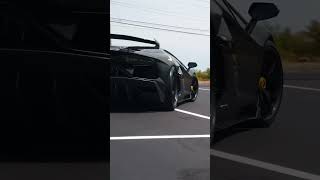 Straight Pipped Lamborghini Aventador Svj
