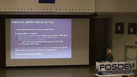 FOSDEM 2009 Help my system is slow