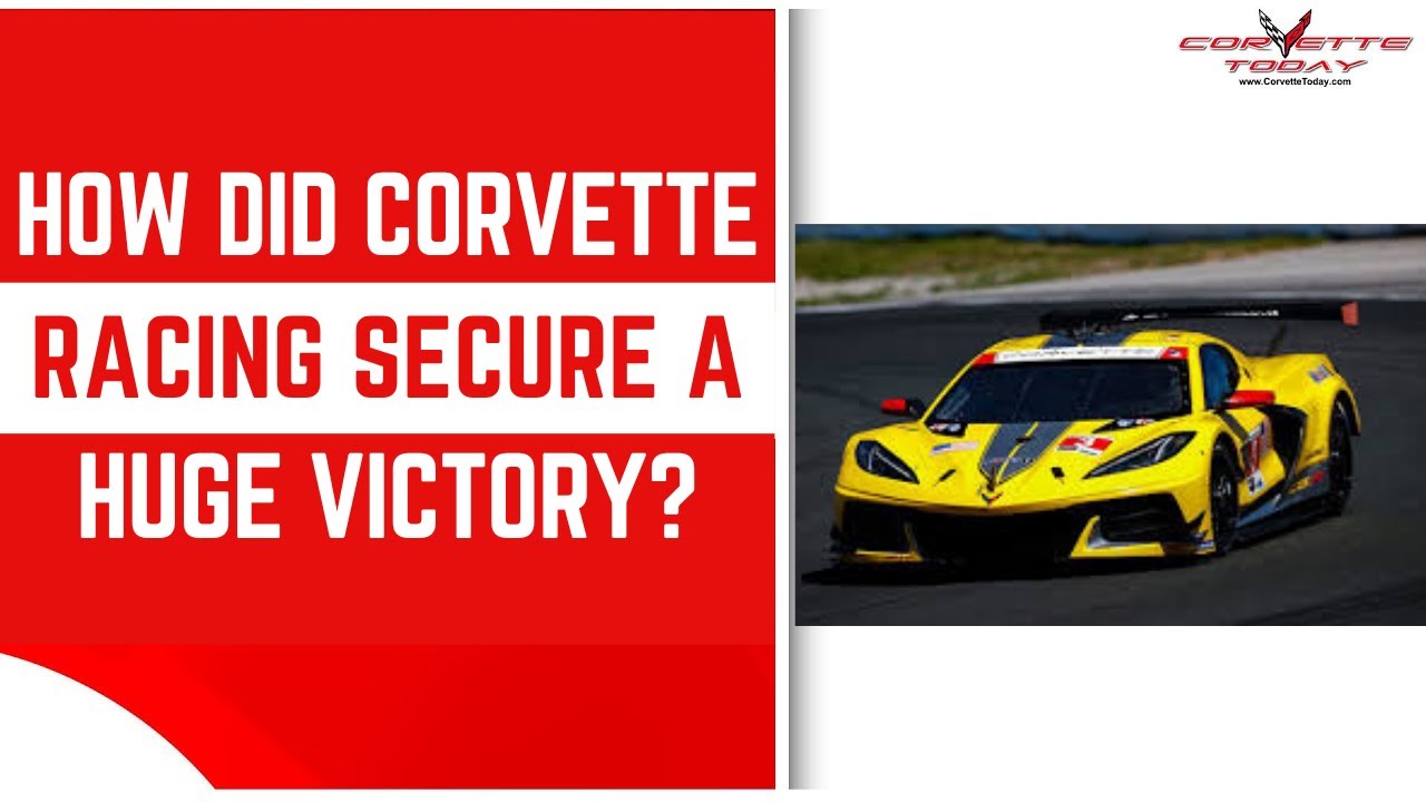 Как Corvette Racing одержала огромную победу? | Electric Corvette | CORVETTE TODAY 