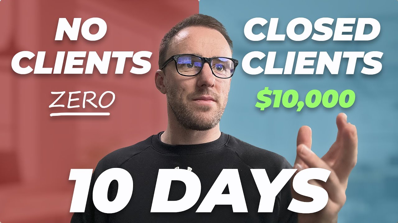How To Land Your First Client In 2024 Guaranteed - YouTube