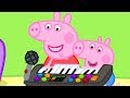  new season  peppa pig plays funny music  peppa pig official family kids cartoon