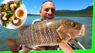 Day 2 mini Mother ship topwater fishing - Fish cakes - catch n cook - EP.582