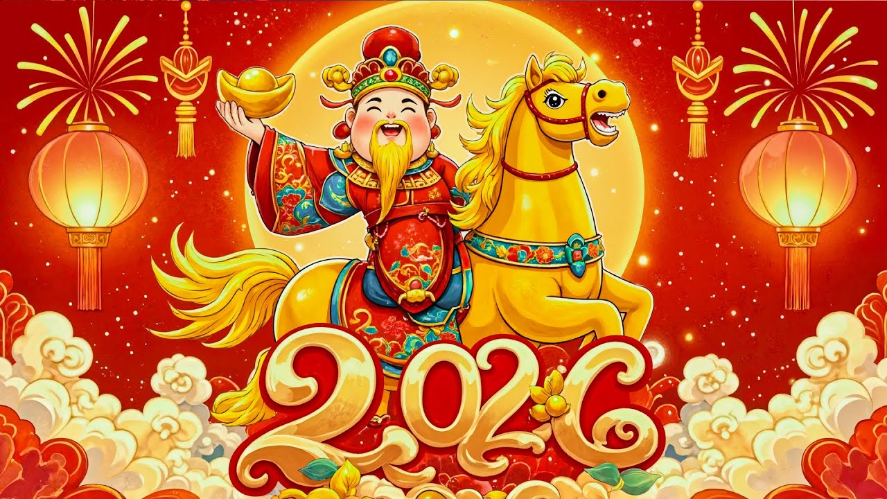 2026春节音乐精选 🧨 新春纳福迎财神 | Top 100 Lunar New Year Music